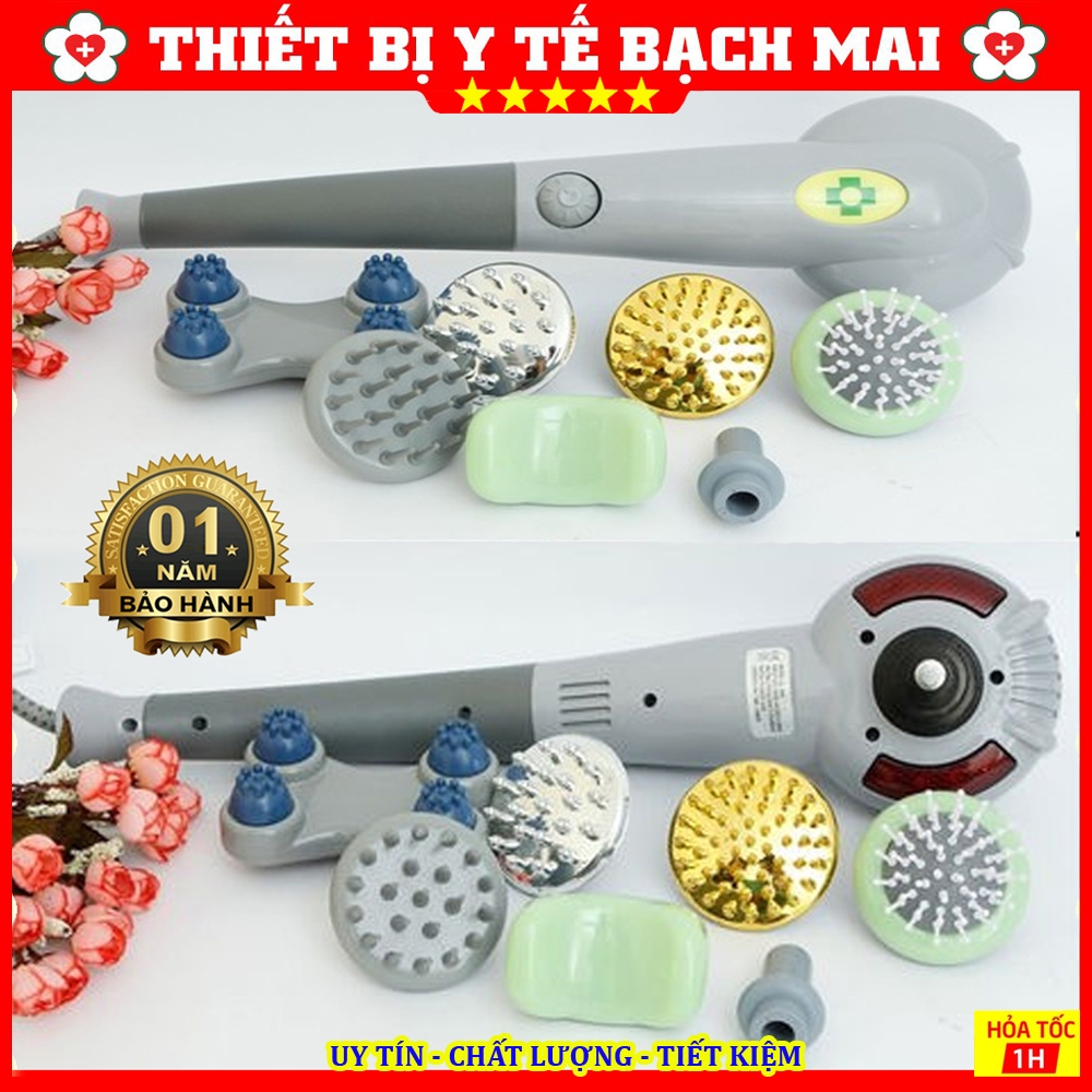 Máy Massage Cầm Tay 7 Đầu/ 11 Đầu