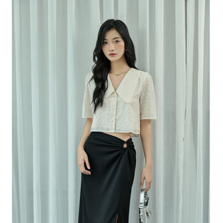 OLV - Áo sơ mi hoa croptop Soula Fleur Top