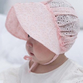 Mũ Nón Vải Cô Gái Hà Lan Thêu Cho Bé