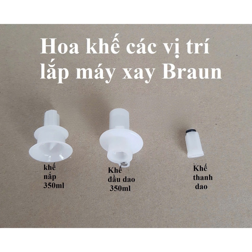 Hoa khế lắp các vị trí cho máy xay Braun MQ5245 MQ3045 MQ5045 MQ545- PHỤ TÙNG HÀNG THAY THẾ