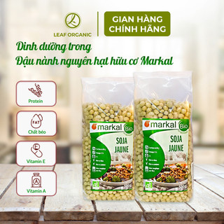 Đậu nành hữu cơ Markal và Bio Planet