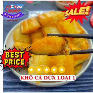  Khô cá dứa 3 nắng 1kg ngon đặc biệt cá dày thịt chế biến thủ công phơi nắng tự nhiên siêu ngon Mekong Foods 