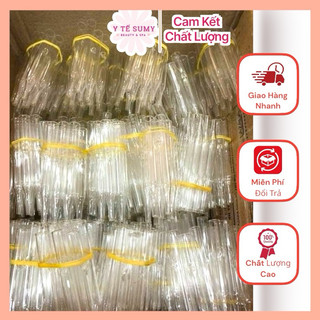 ( Combo 100 ống hút mụn thủy tinh) - 100 Ống Hút Mụn (Loại Dày)