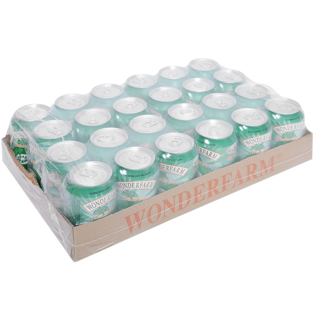 Trà bí đao WONDERFARM lon 310ml
