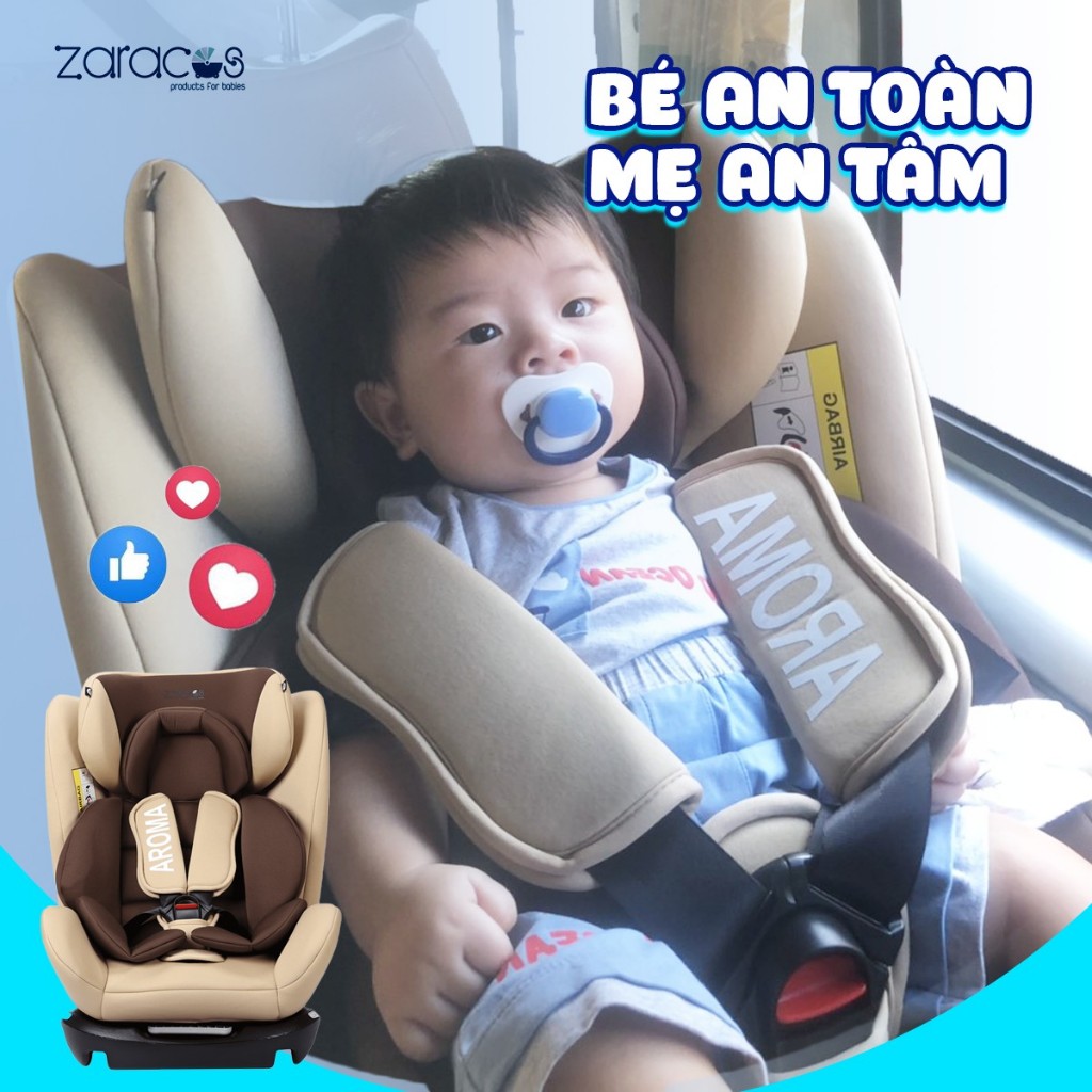 Ghế ngồi ô tô cho bé Zaracos Aroma 7196 - NEW AROMA 7196