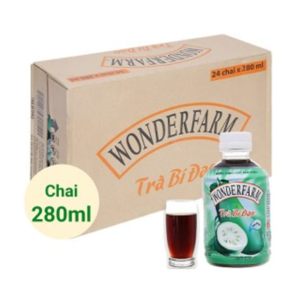 Trà bí đao WONDERFARM chai 280ml