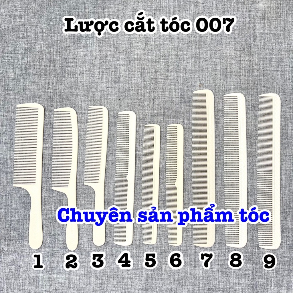 ✅ America - Lược cắt tóc nam nữ cao cấp 007 chất liệu cacbon ion chống biến dạng khe rãnh dễ dàng chia tóc thiết kế