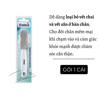Dụng cụ chà gót chân Balea, KEM dưỡng, nẻ gót chân glysolid,  Đức