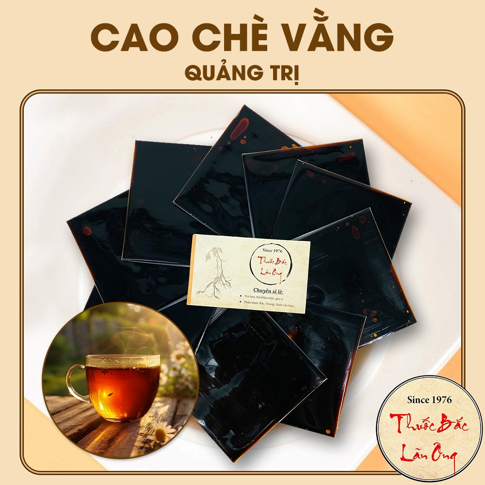 Cao chè vằng 10 miếng, hỗ trợ lợi sữa, thông tắc tia sữa, giảm cân, thanh nhiệt, tốt cho mẹ sau sinh