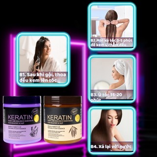 KEM Ủ HẤP TÓC KERATIN HÀN QUỐC 1000ml