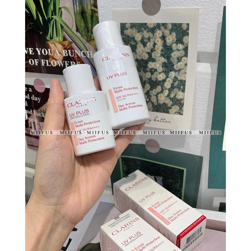 [30ml,50ml] Kem chống nắng Clarins