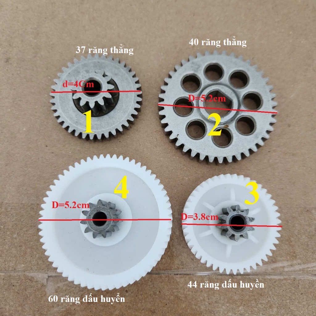 PHỤ KIỆN BÁNH RĂNG CÁC LOẠI LẮP MÁY ÉP CHẬM SATVM, Nineshield...- PHỤ TÙNG HÀNG THAY THẾ