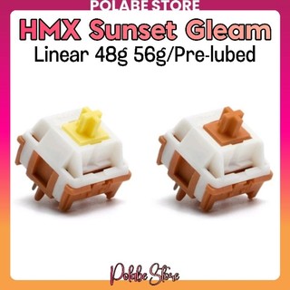 HMX Sunset Gleam 3.5mm linear switch bàn phím cơ Switch Hmx Sunset Gleam 3.9mm Polabe Store