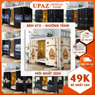 [Siêu Sale] Rèm che ký túc xá, rèm kí túc xá, màn giường chắn muỗi, rèm giường tầng ktx UPAZ, mẫu rèm ktx cho NỮ