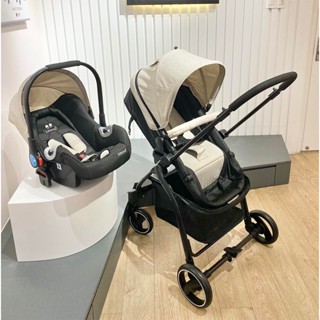 Set xe đẩy + Ghế ngồi ô tô, nôi xách tay cho bé Zaracos Coron 4606