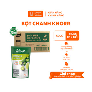 Thùng 12 Gói Bột Chanh Knorr Professional 400gr - Chuyên Dùng Cho Nấu Ăn