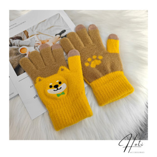 Bao tay con mèo cute, Găng tay dễ thương dành cho nữ giúp giữ ấm và chống nắng cực tốt - HOTI-GT031