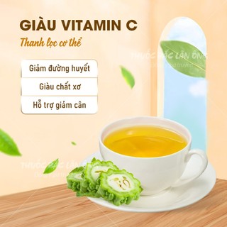 Bột khổ qua 500g, bột mướp đắng rừng, nguyên chất, hỗ trợ giảm mụn, ngừa tiểu đường, detox, giảm cân