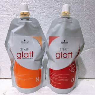 CẶP THUỐC DUỖI ÉP TÓC GLATT SCHWARZKOPF GLATT