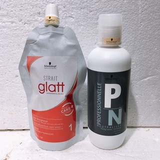 CẶP THUỐC DUỖI ÉP TÓC GLATT SCHWARZKOPF GLATT