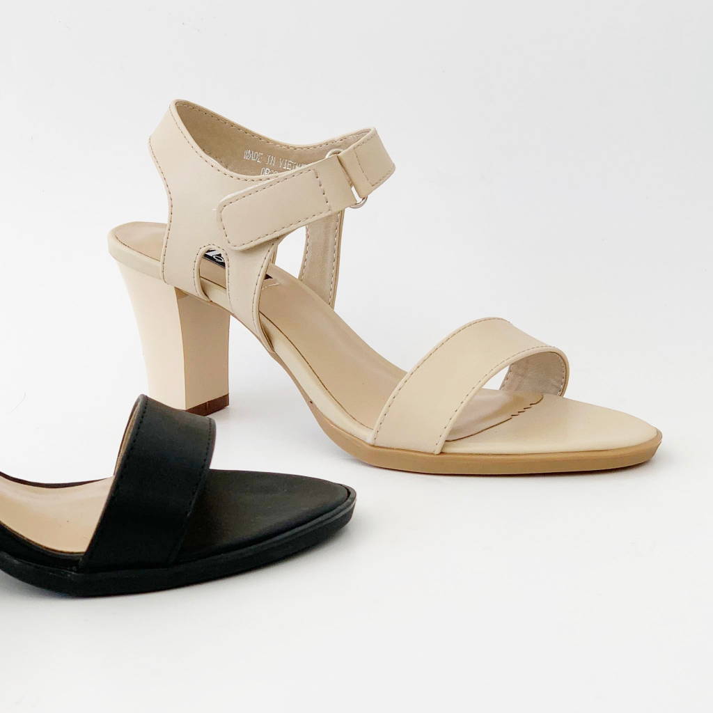 [shop giay minh thu] Sandal quai ngang 7cm MT224