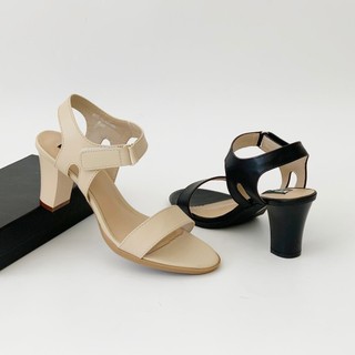 [shop giay minh thu] Sandal quai ngang 7cm MT224