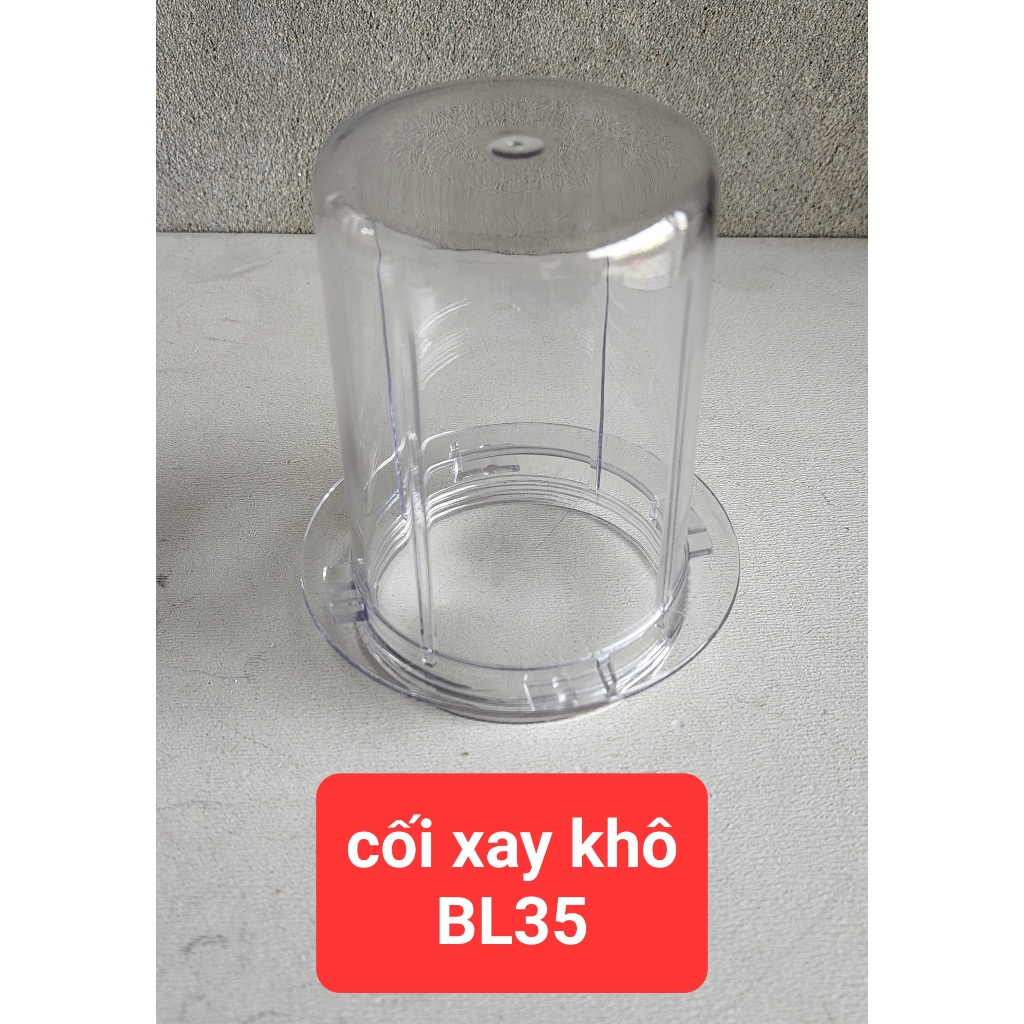 Phụ kiện Máy xay sinh tố Midea MJ-BL35 Xanh MJ-BL35 Hồng - cốc xay khô- PHỤ TÙNG HÀNG THAY THẾ