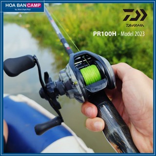 Máy Câu Ngang Daiwa PR100 - PR100H | 2023 - 3 Màu Camo, Drag 6kg, Ratio 7.3:1