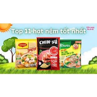 Hạt nêm Knor, Ajngon, Chinsu , Adeli, Scoock 1kg 2kg ( hàng chính hãng công ty )