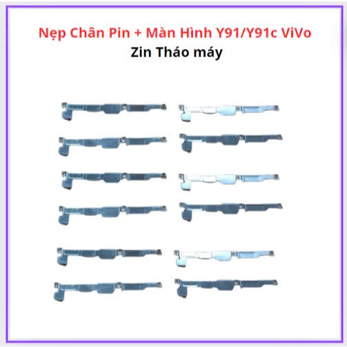 Nẹp chân pin + màn hình vivo y91/y91c zin tháo máy