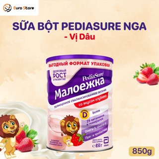 Sữa Bột Pediasure Nga Vị Vani, Dâu, Socola 850g MAMAKO Bổ Sung Dinh Dưỡng Cho Trẻ Biếng Ăn Chậm Lên Cân –  Euro Strore