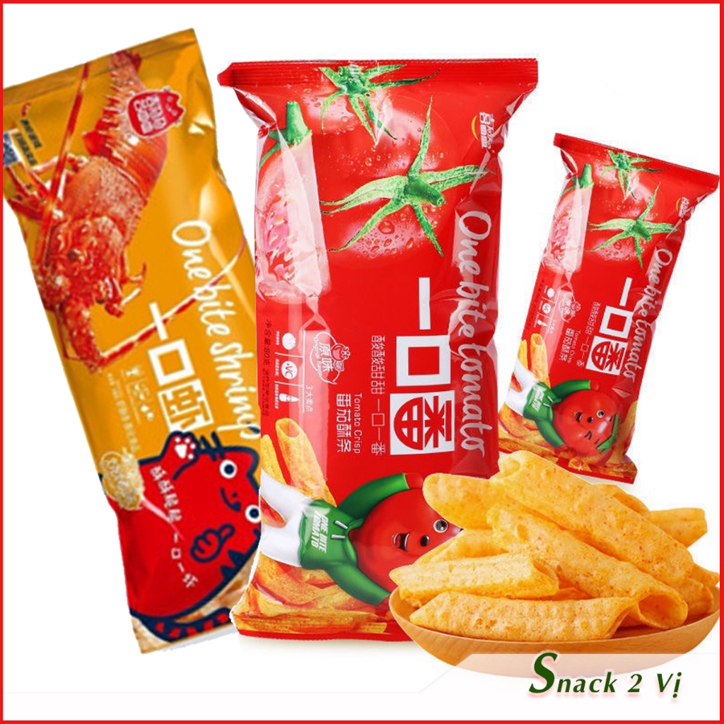 BỊCH SNACK CÀ CHUA/TÔM HÙM KHỔNG LỒ