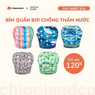 Bỉm quần bơi chống thấm nước CHIPPIANDCO thoáng khí, an toàn cho bé từ 3kg đến 8kg