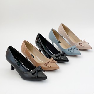 [shop giay minh thu] Giày VIP nơ nhí cao 5cm MT352