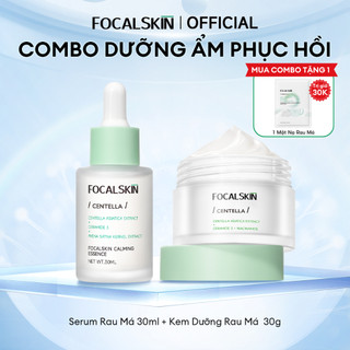  Serum + Kem Dưỡng Rau Má Centella + B5 + Niacinamide + Ceramide Dưỡng Ẩm Phục Hồi Da