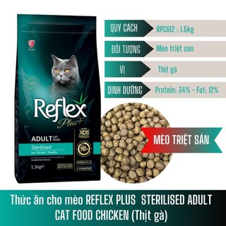 Reflex PLUS 1,5kg - Hạt cho mèo mọi lứa tuổi