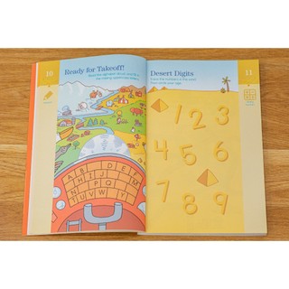 Sách Summer brain quest K1 Sách tiếng Anh rèn luyện tư duy cho bé 5 - 6 tuổi Bìa mềm Á Châu Books