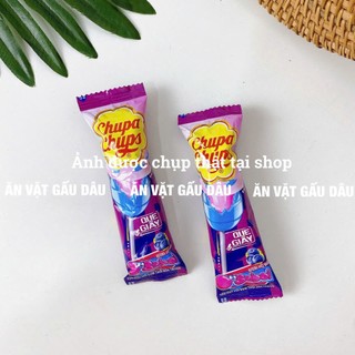 Combo Kẹo mút gum thổi Big babol Chupa Chups hương vị trái cây, Đồ ăn vặt, Ăn vặt Hồng Bé
