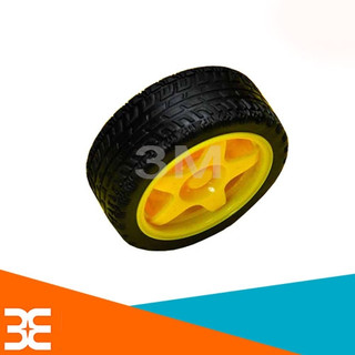 Bánh Xe Vàng 66mm Chế Tạo Robot