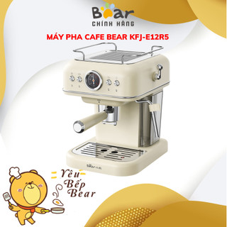  Máy pha cà phê mini Espresso Bear KFJ-E12R5 20 Bar Chiết xuất 92 độ C Tạo bọt sữa BH 18 Tháng 