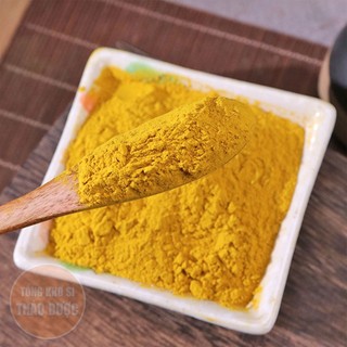 Tinh bột nghệ vàng 100g (hỗ trợ tiêu hóa, giảm đau dạ dày, bột đắp mặt làm đẹp)