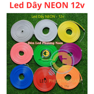Dây Đèn Led NEON Trang Trí - Siêu Đẹp [ Uốn chữ ] - 12v Cuộn 5 met
