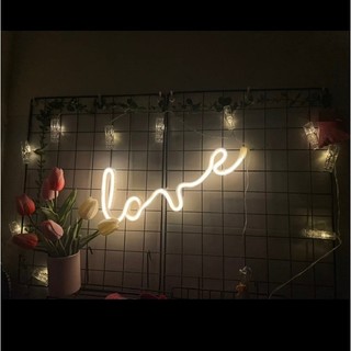 [Pin+usb] Đèn LED Tạo Hình Chữ Love Siêu Xinh Decor Phòng Ngủ, Phòng Khách, Quán Cafe