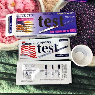 Combo 5 Que Thử Thai Quick Test phát hiện thai sớm