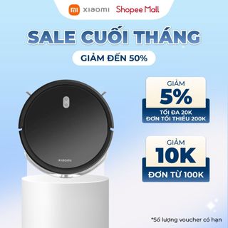 Robot Hút Bụi Lau Nhà Xiaomi Robot Vacuum E5 Black