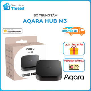 Aqara Hub M3 - Bộ điều khiển trung tâm thông minh, Hỗ trợ Matter, Zigbee, Bộ nhớ eMMC 8GB, HomeKit
