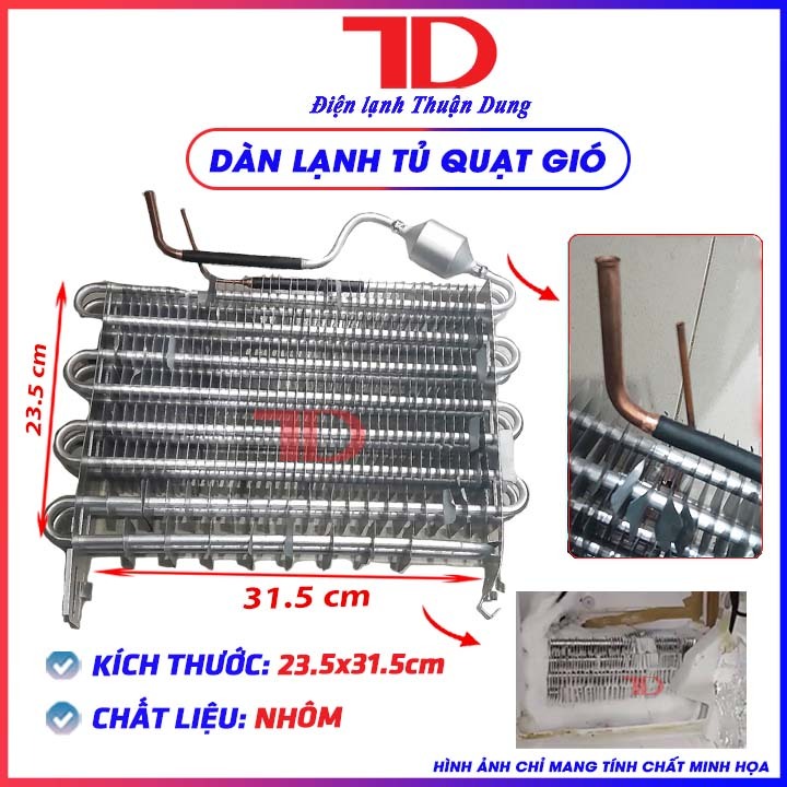 Dàn Lạnh Tủ Quạt Gió 31.5X23.5 Cm
