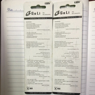 Combo 2 vỉ Pin AG13Hay 357 ALR44