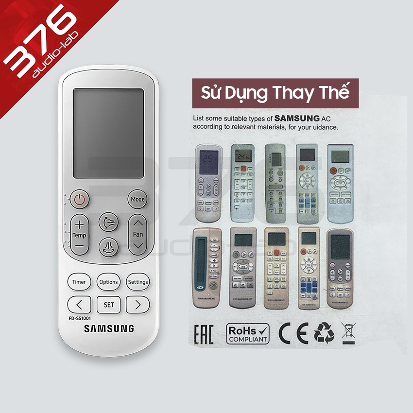 [LOẠI XỊN] REMOTE Điều Khiển SAMSUNG - Máy Lạnh Các Dòng 1 và 2 Chiều