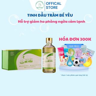 Tinh Dầu Tràm Bé Yêu Hỗ Trợ Giảm Ho Phòng Ngừa Cảm Lạnh